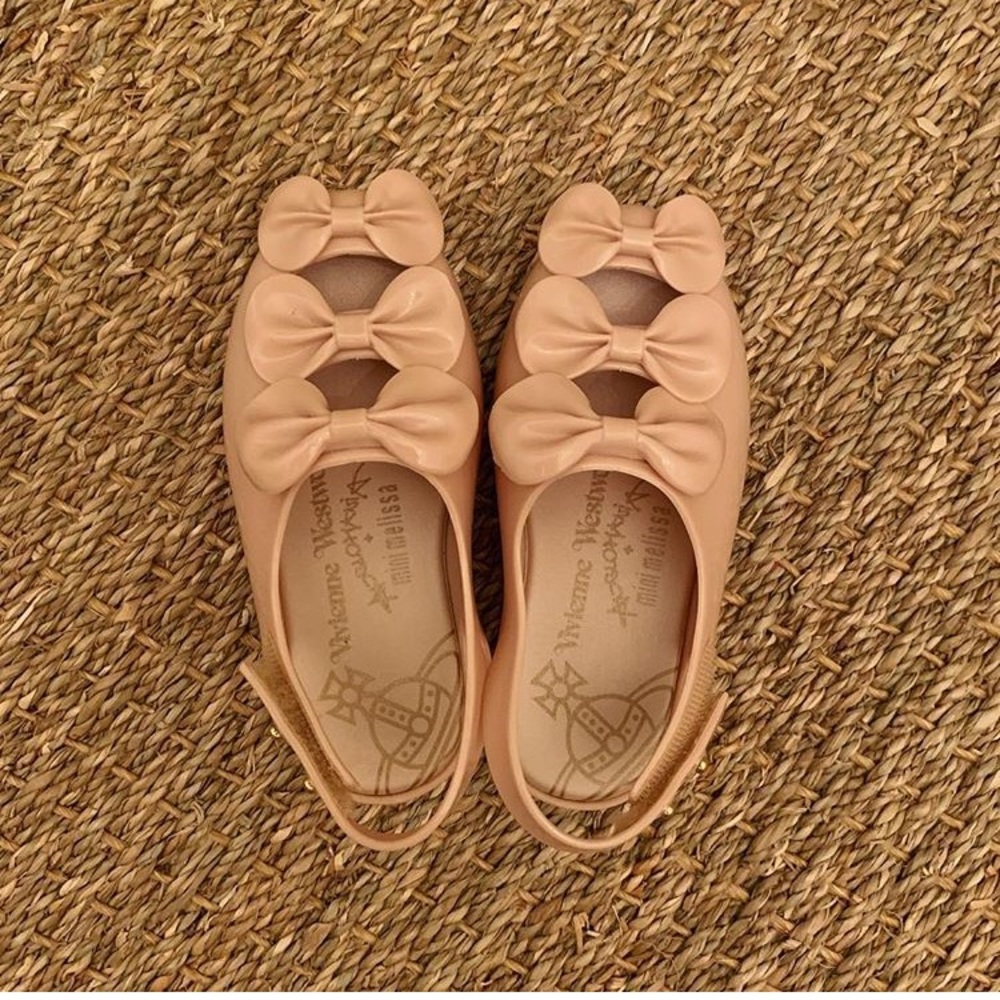 VIVIENNE WESTWOOD MINI MELISSA BISCUIT TRIPLE BOW